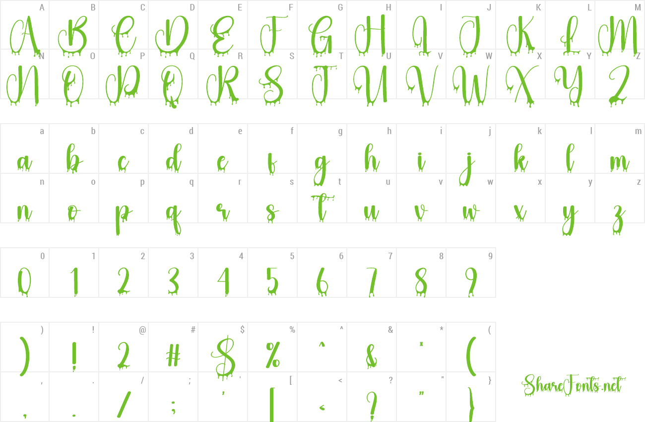 Font Ghost Christmas preview